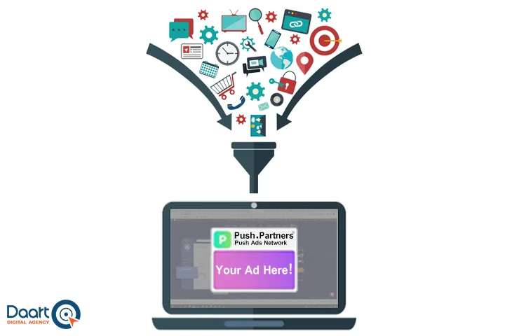 فیلتر کردن پوش نوتیفیکیشن ها